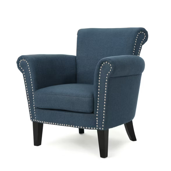 Brice Vintage Studded Club Chair - Christopher Knight Home | Target