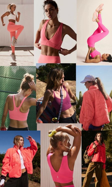 Free people pink sale! 

#LTKfindsunder50 #LTKfindsunder100 #LTKfitness