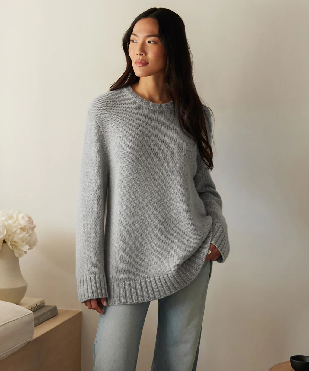 Cashmere Amelia Crewneck | Jenni Kayne