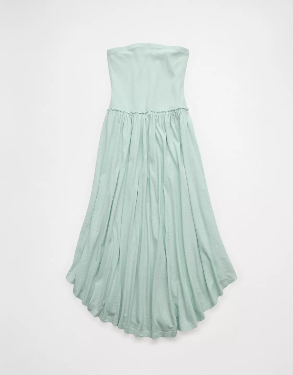 AE Sunchaser Strapless Midi Dress | American Eagle Outfitters (US & CA)