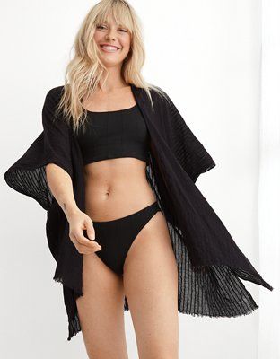 Aerie Textured Cape | American Eagle Outfitters (US & CA)