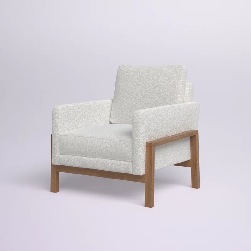 Arlecia Wood Frame Accent Chair | Wayfair North America