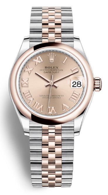 Rolex Datejust 31 Rose Dial Automatic Ladies Steel and 18kt Everose Gold Jubilee Watch 278241PRJ | Jomashop.com & JomaDeals.com