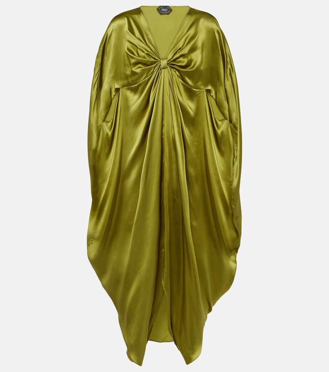 Azores gathered silk satin kaftan | Mytheresa (US/CA)