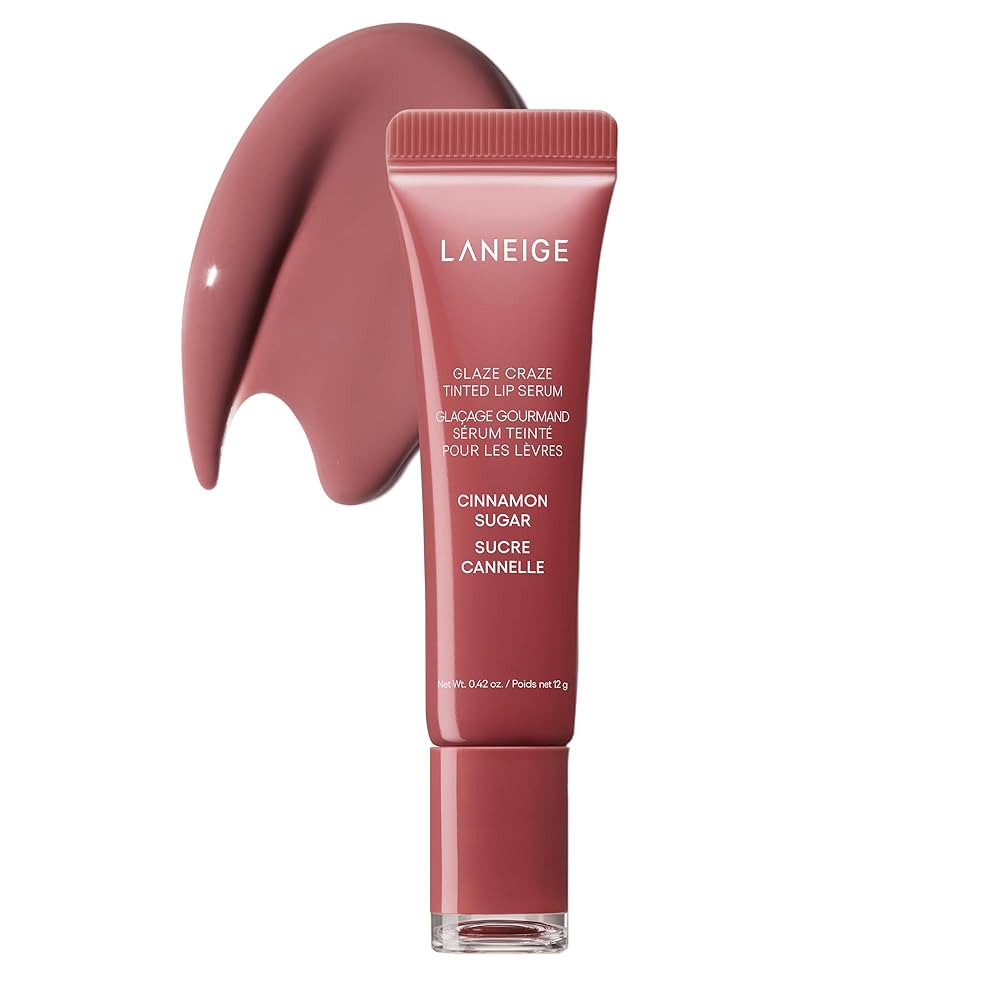 LANEIGE Glaze Craze Tinted Lip Serum: Hydrating Lip Serum for Glossy, Nourished Lips with Plumpin... | Amazon (US)