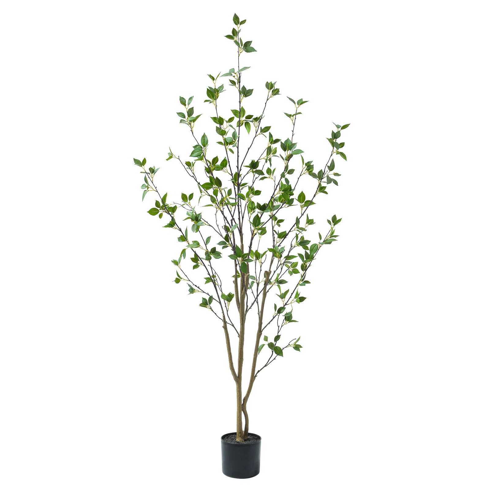 Minimalist Artificial Citrus Tree for Home Office Living Room Bedroom Porch Decor | Wayfair North America