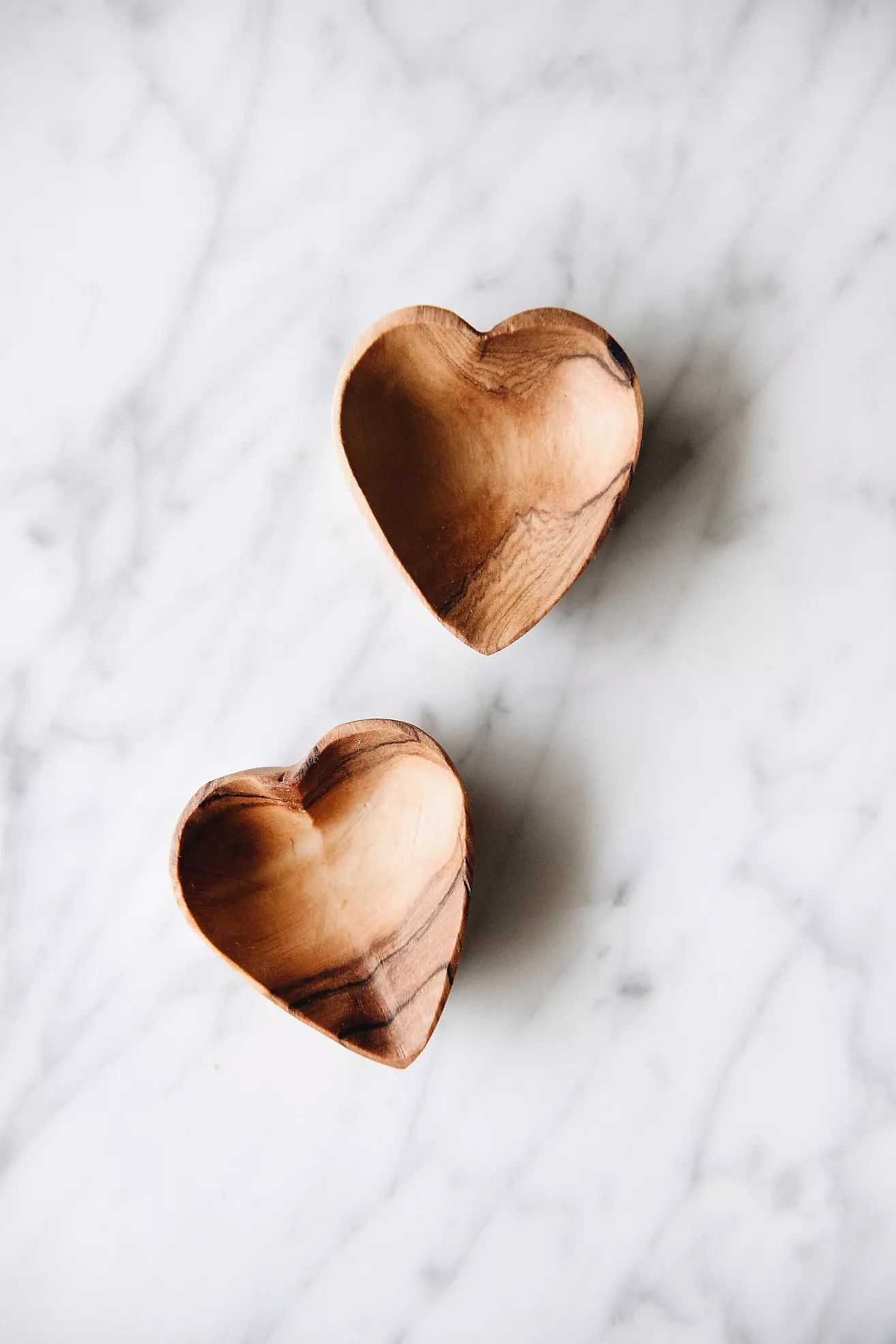 Connected Goods Mini Wood Heart Dish Set | Anthropologie (US)