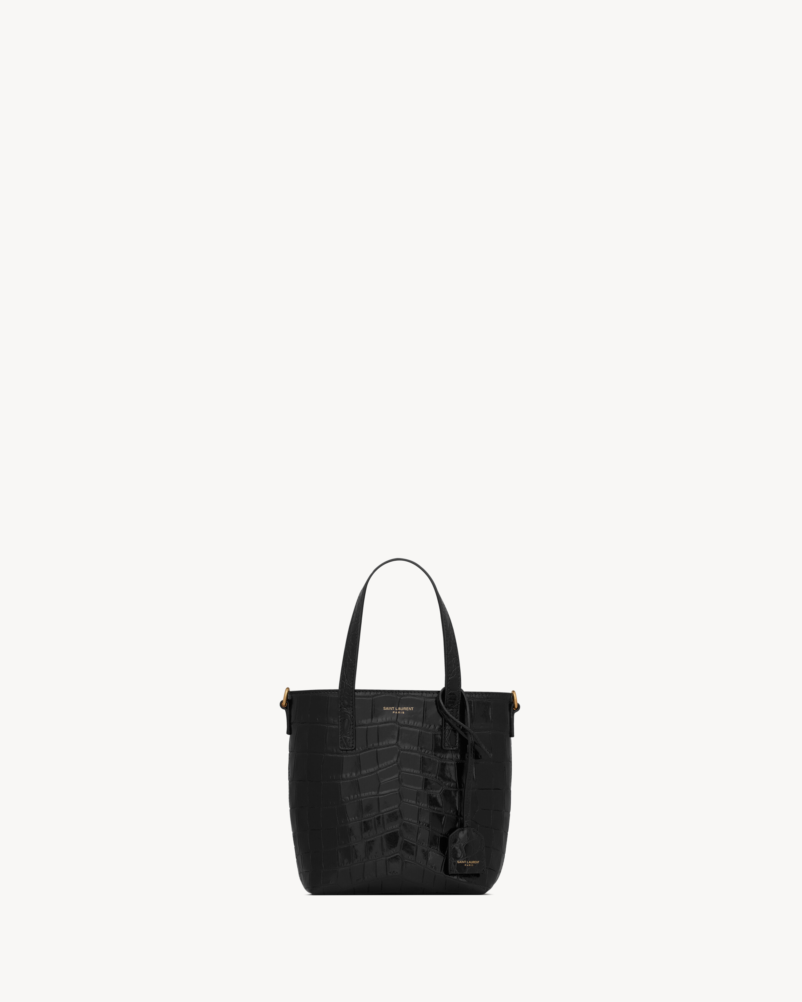 Mini toy   shopping Saint Laurent IN CROCODILE-EMBOSSED LEATHER | Saint Laurent Inc. (Global)
