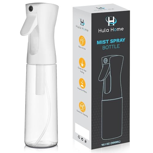 Hula Home Spray Bottle for Hair (10.1oz/300ml) - Powered by Flairosol® Spray Technology - Contin... | Amazon (US)