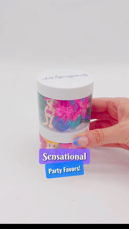 Not sure what to do for your kids birthday? 🎉

Our Party Favors are the perfect solution to make their special day unforgettable! Packed with fun and 
excitement, they're sure to be a hit with all the kids. ✨

Don’t wait! order now and create the best and unique birthday ever! 🎈

Check out our ready to go jars on our site or contact us for a special theme order. 📥 

#Sensationallyot #ToddlerIndependence #kidsgift #finemotorskills #kidsdevelopment #occupationaltherapy #kidsactivities #finemotoractivity #giftideasforkids #PartyFavors

good
