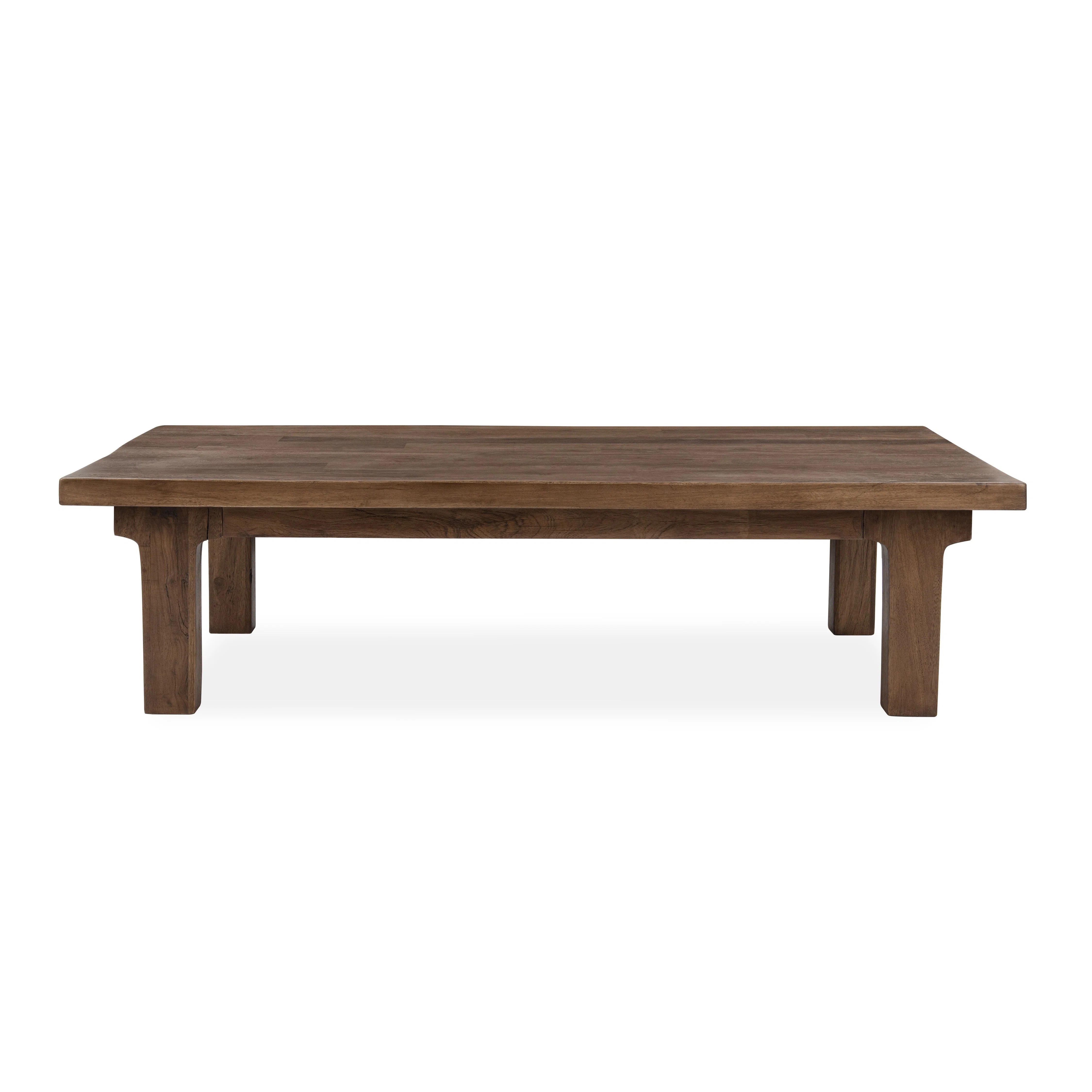 Classic Home Carmel Reclaimed Wood Rectangle Coffee Table Earthy Terra | Perigold | Perigold