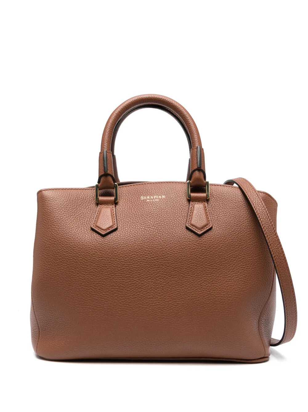 Serapian Small Luna Leather Tote Bag - Farfetch | Farfetch Global