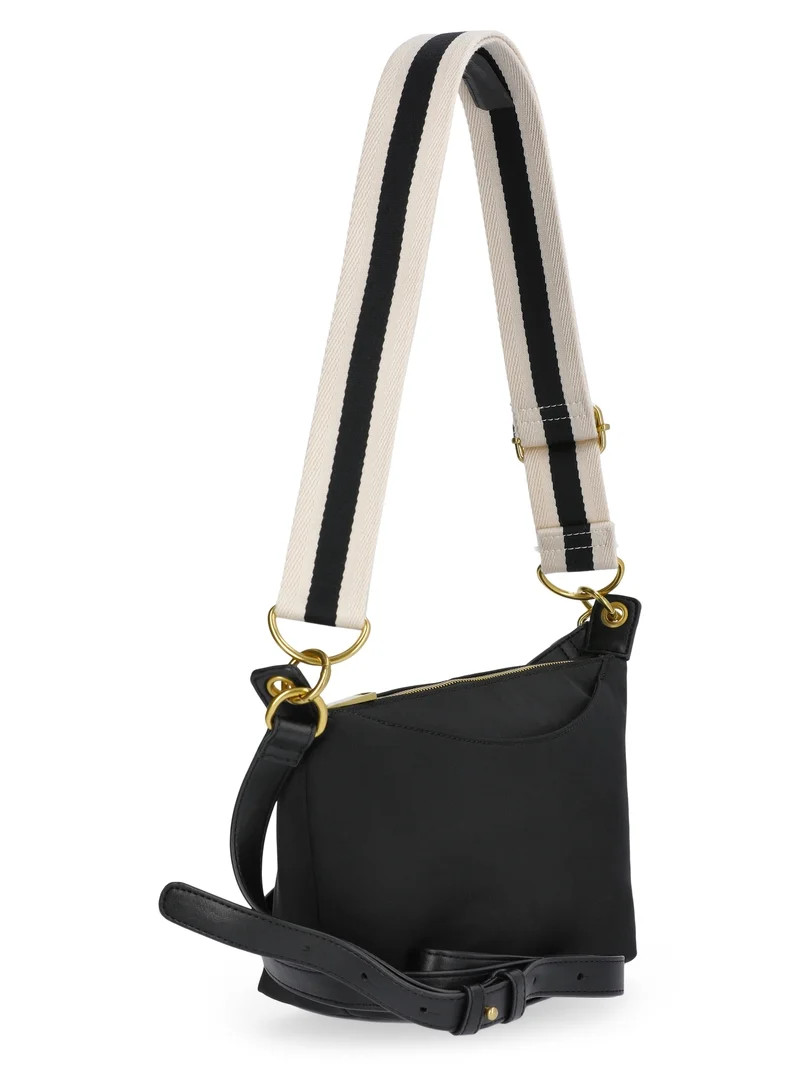 Free Assembly Women's Crossbody Handbag, Black | Walmart (US)