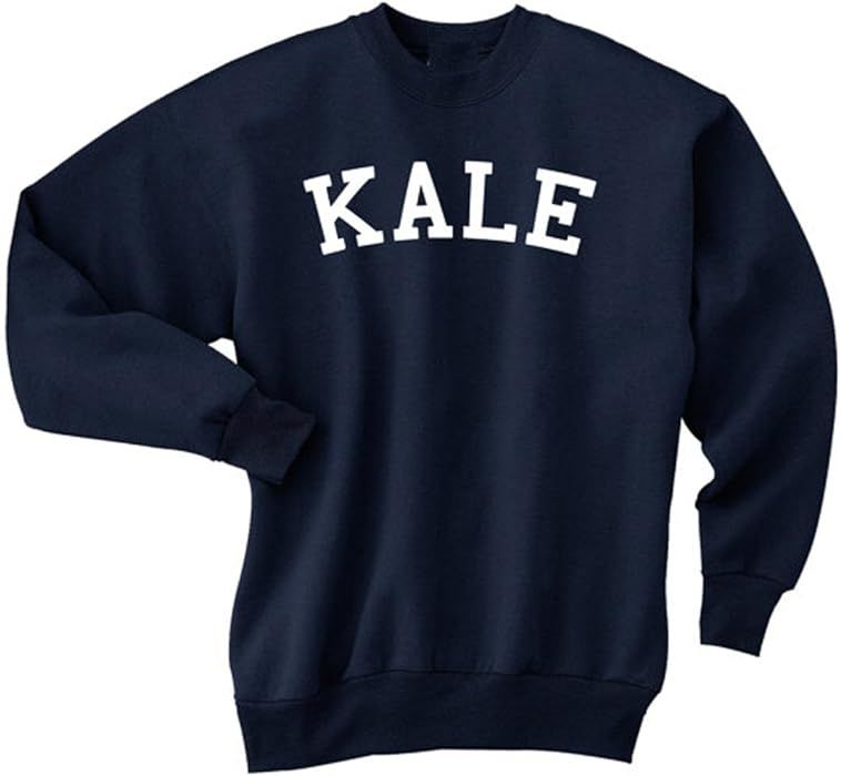 Kale Crewneck Sweatshirt - Unisex Crew Premium Quality | Amazon (US)