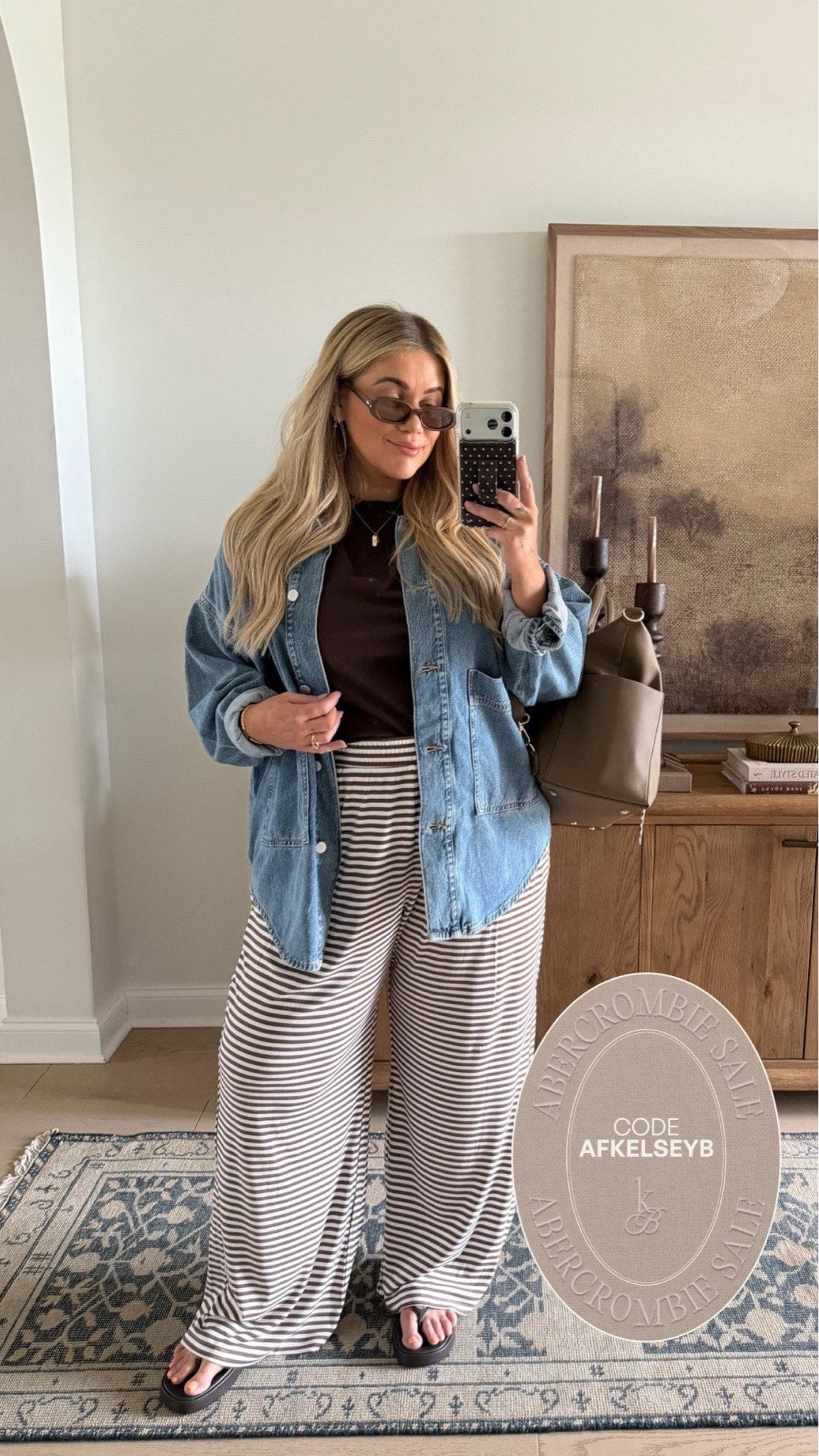 Best best comfy pants🤎 code ‘AFKELSEYB’ for an additional 15% off.  Large tshirt and XL pants

#LTKSaleAlert #LTKmomlife #LTKootd