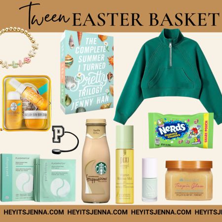 Tween girls Easter basket filler ideas and gift ideas for girls 
Teenager and older girls Easter baskets and spring birthday gift ideas for middle schoolers and book series to read Starbucks and Amazon fashion  