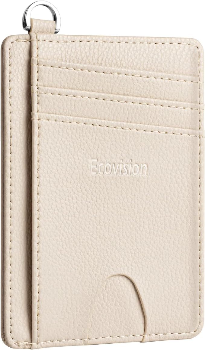 EcoVision Slim Minimalist Front Pocket Wallet, RFID Blocking Credit Card Holder Wallet with Detac... | Amazon (US)