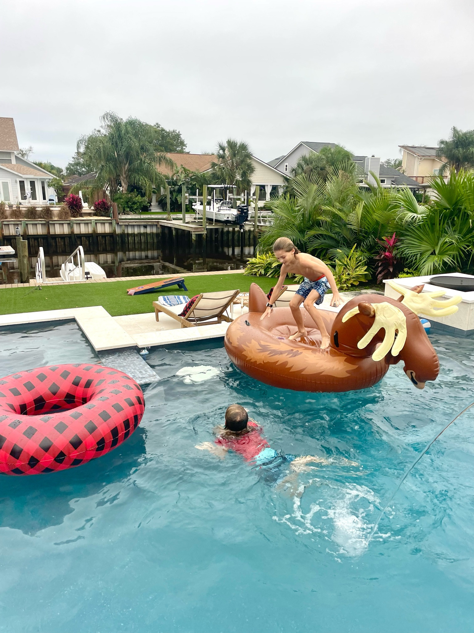 Christmas rafts, holiday pool decor 
Florida Christmas
Buffalo plaid raft, Pune tree, moose float, raft inflatable 
Pool toys 

#LTKHoliday #LTKunder100 #LTKfamily