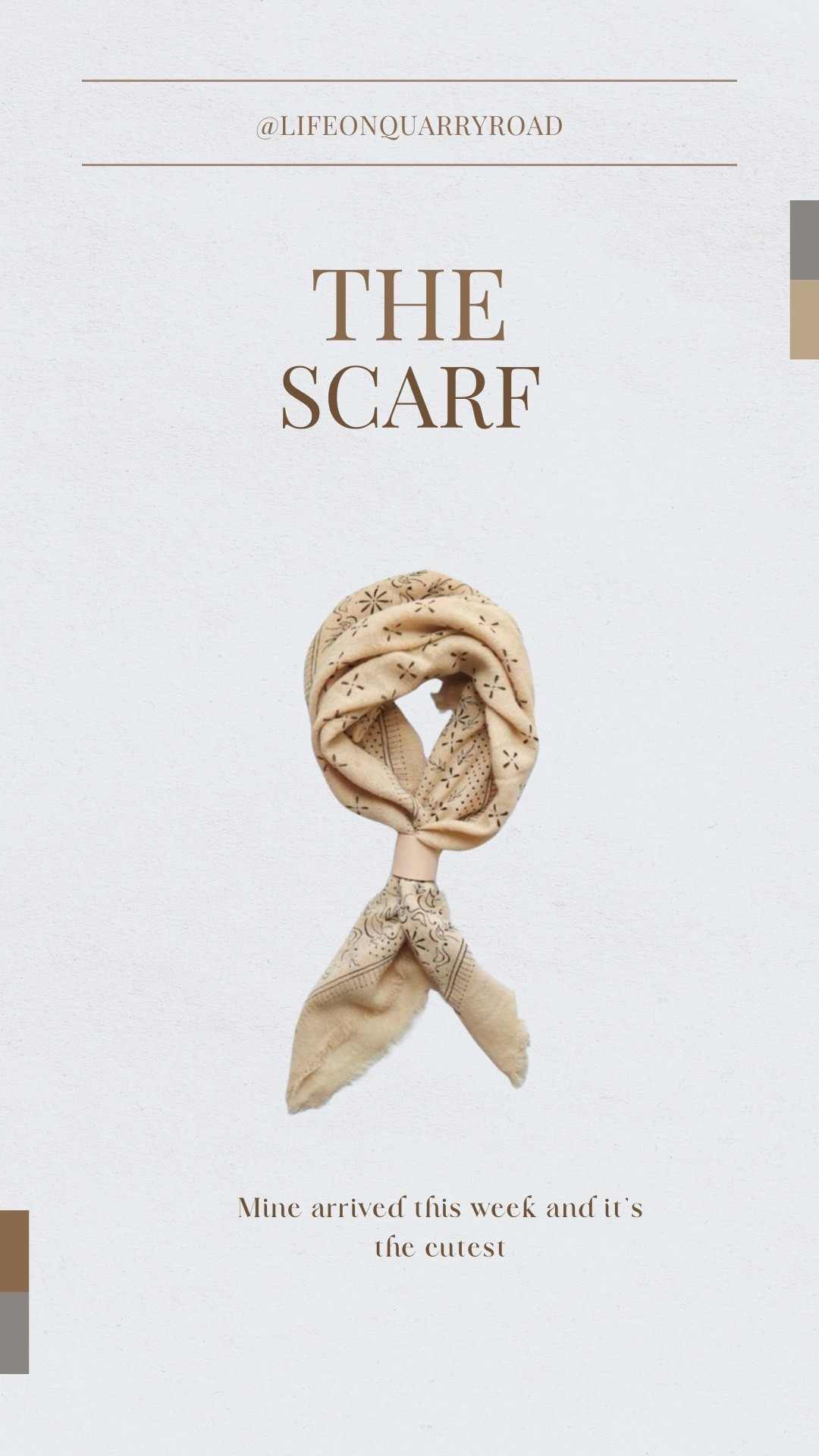 The trendy scarf 
@Etsy 

#LTKMidsize #LTKSeasonal #LTKOver40