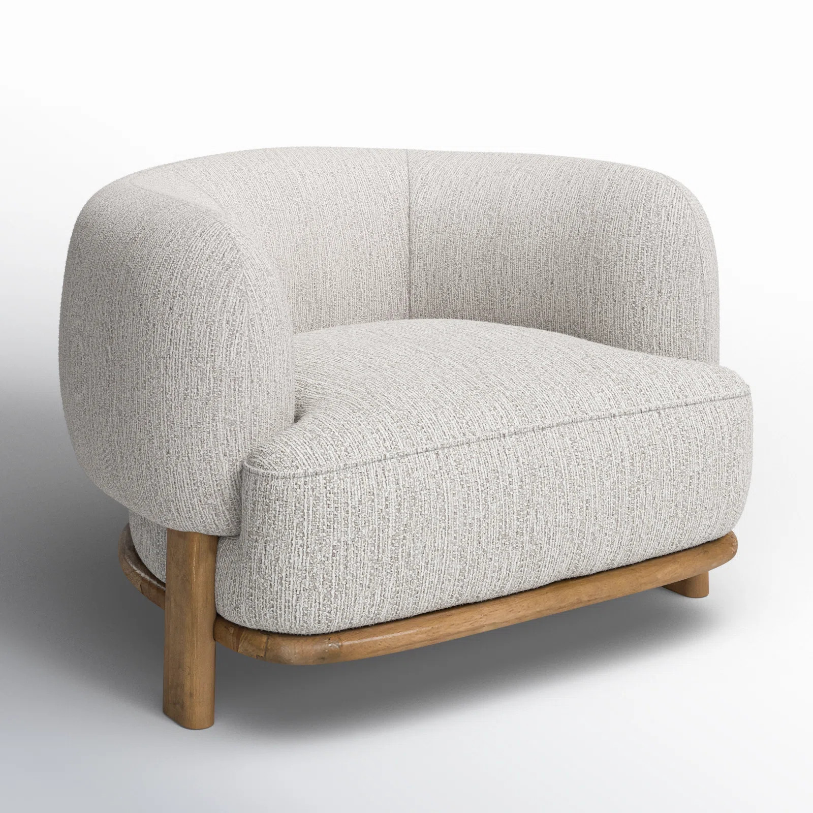 Dorothea Upholstered Barrel Chair | Wayfair North America