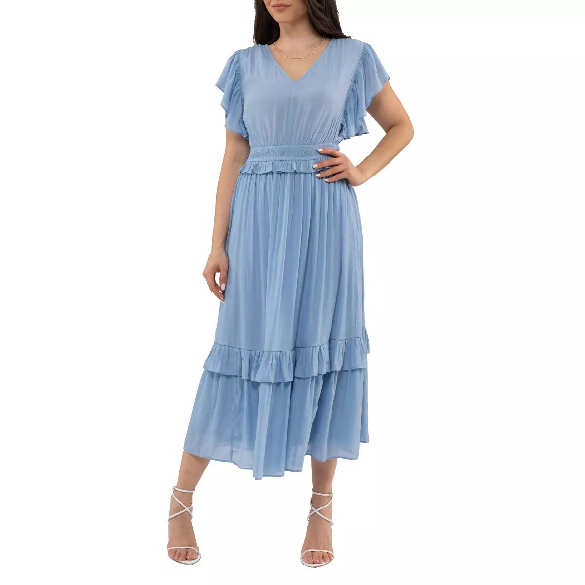 August Sky Women's Empire Waist Midi Dress | Target
