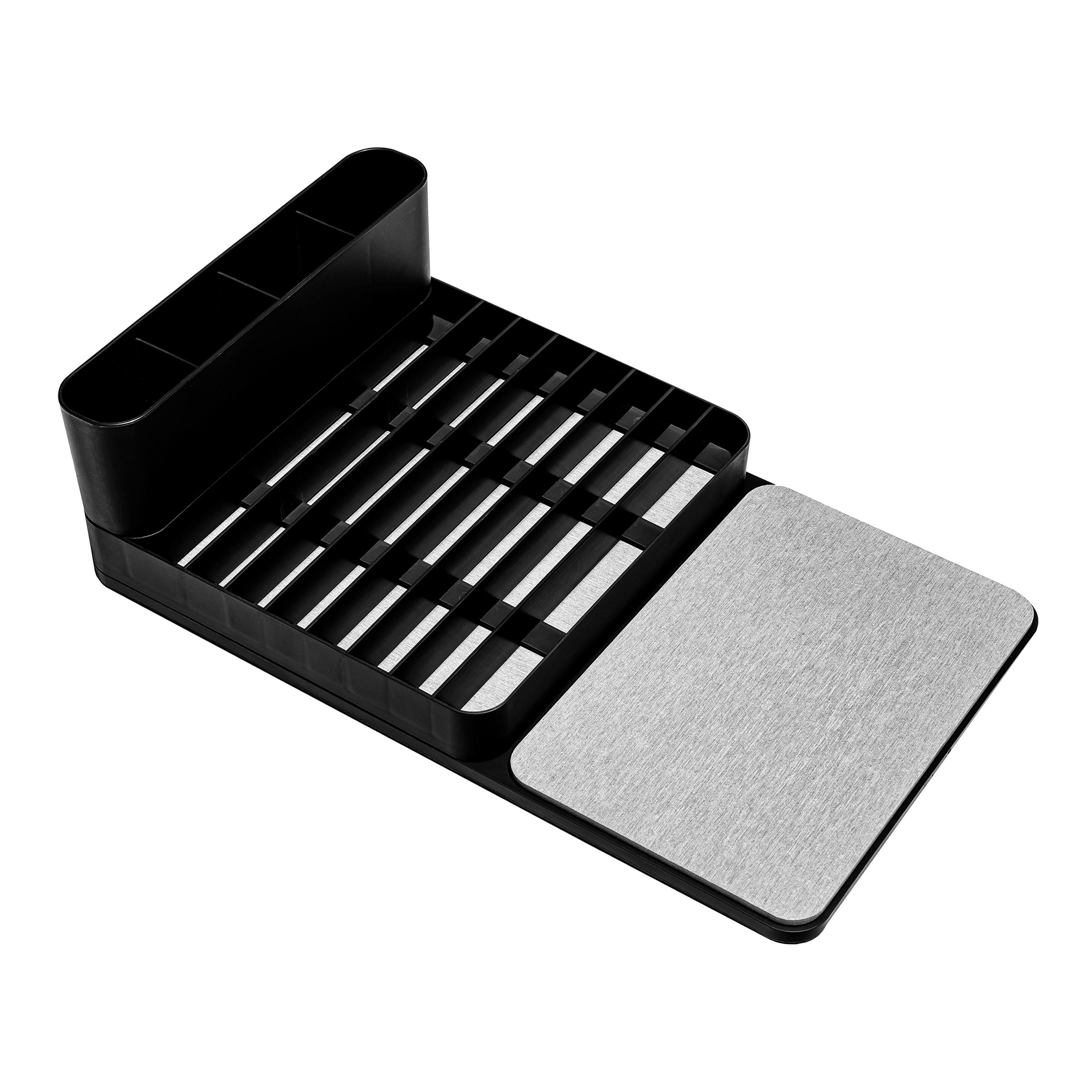 Madesmart® Carbon Black Drying Stone Dish Rack | World Market