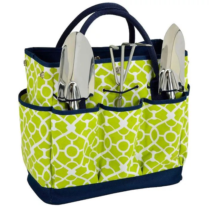 Picnic at Ascot Gardening Tote with 3 Tools - Trellis Green | Target