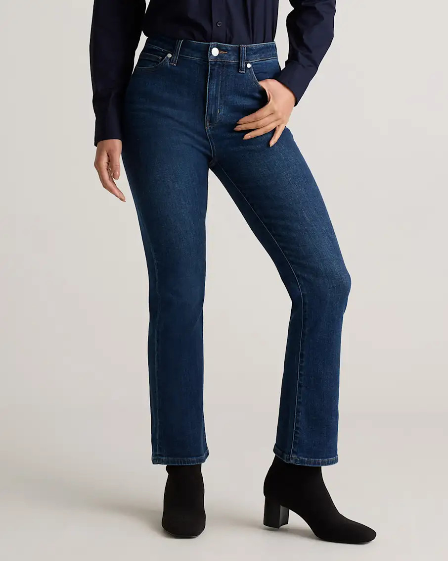 Bella Stretch Straight Jeans | Quince