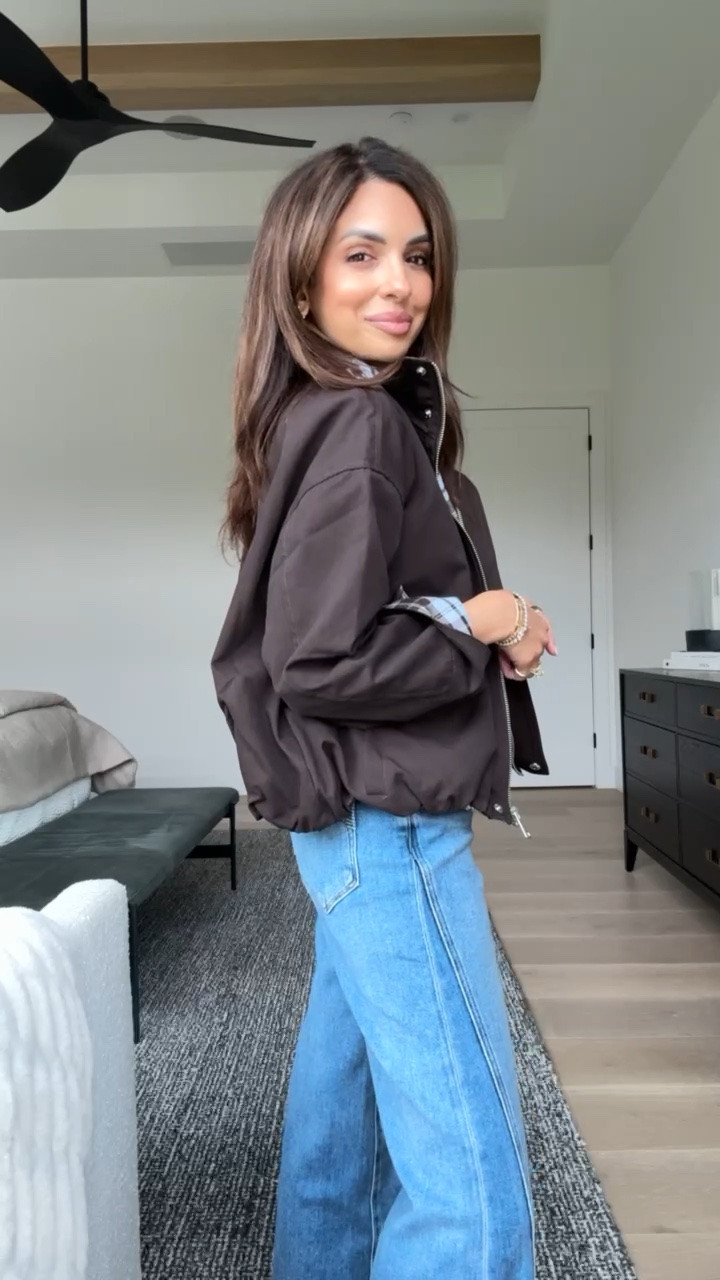 If you’re looking for a bomber jacket this fall, I’m loving this option! Wearing size XS Petite.

#LTKOver40 #LTKPetite #LTKSeasonal