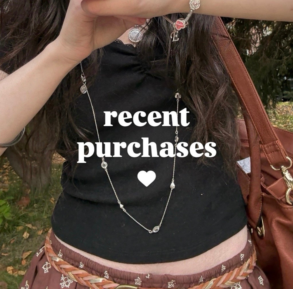 recent november buys!
💋🔮🩶🕯️👢 
I thrifted 
- a ss925 purple pendant necklace
- a grey metallic stuffed tote on poshmark
so I linked some similar ones  <3

#LTKwinter #LTKfall #LTKcanada