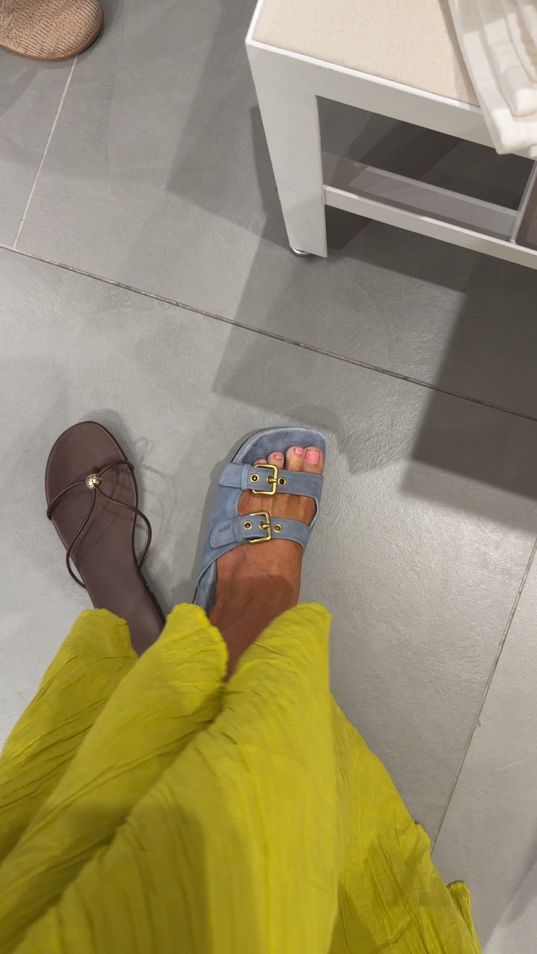 Love these sandals! Run about a 1/2 size big IMO 
@Madewell #madewell 

#LTKgrwm #LTKSeasonal #LTKootd