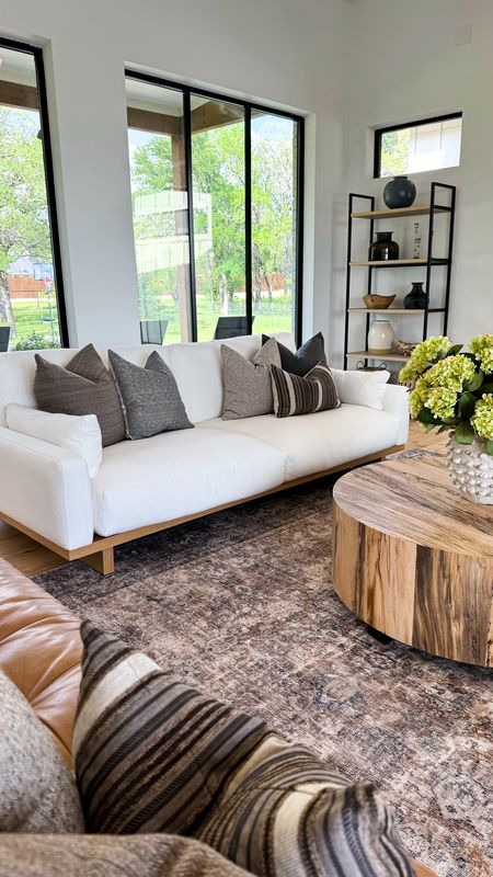 New pillows for Spring from Hackner Home! Love the contrast the add in here with our white sofa and wood coffee table!


#LTKhome #LTKSeasonal