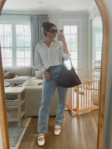 Top & accessories are super affordable from Amazon (click the pic of the outfit below to shop)
 Jeans are my most worn pair and you can grab them on sale today!


#LTKstyletip #LTKfindsunder100 #LTKfindsunder50