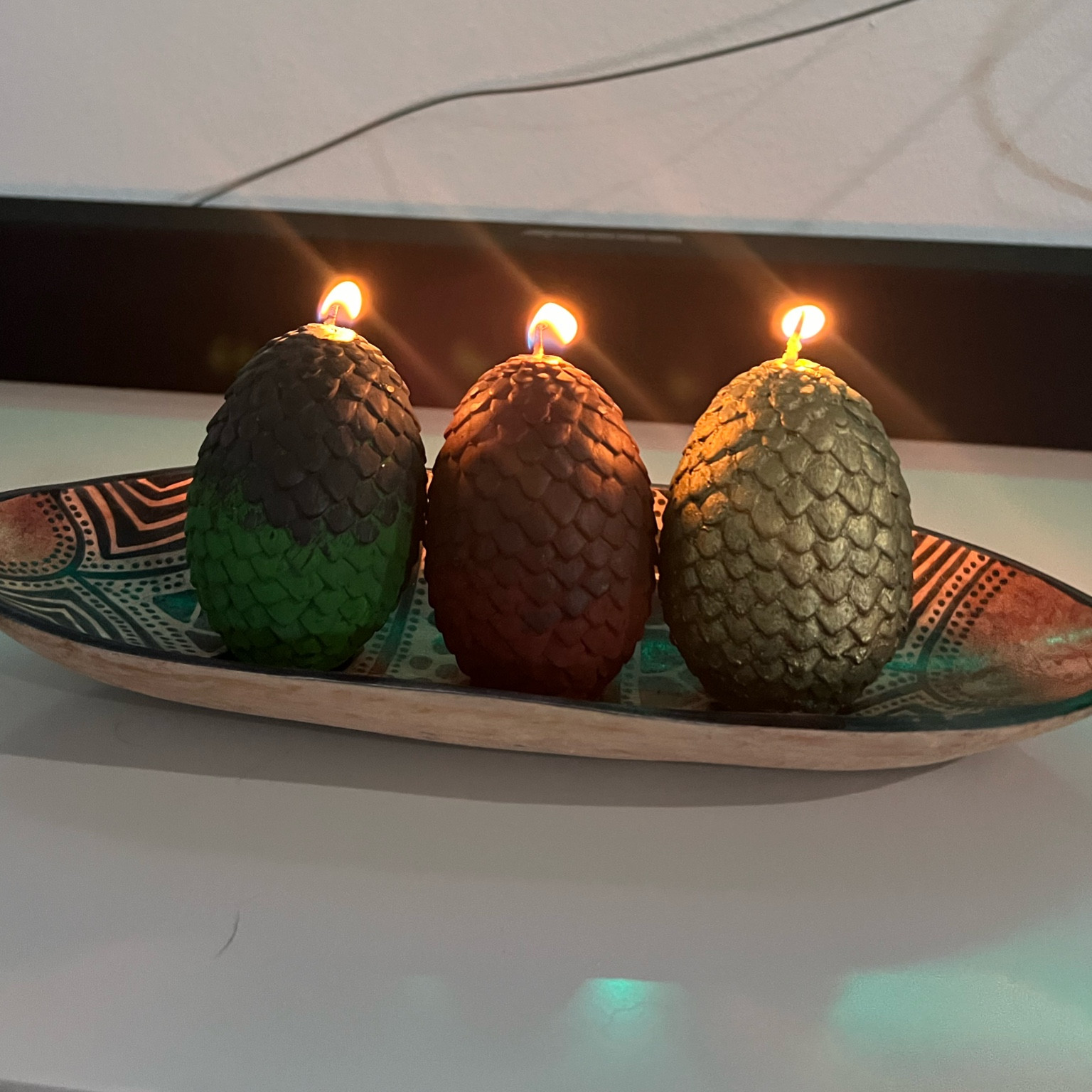 Dragon egg candles for Game of Thrones / House of the Dragon watch parties! 

#LTKFindsUnder50 #LTKSeasonal #LTKHome