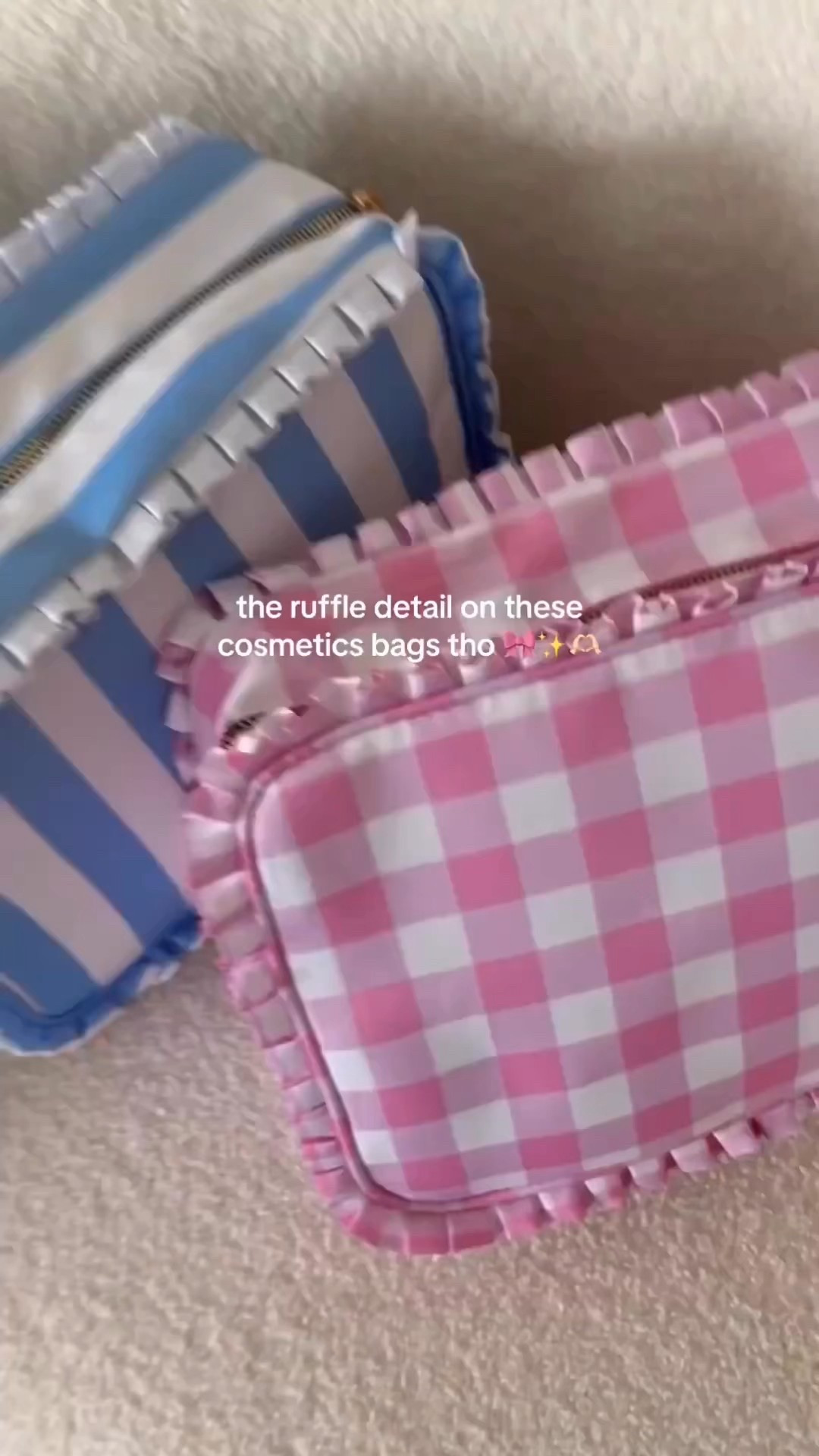 large cosmetics bags/ travel cases