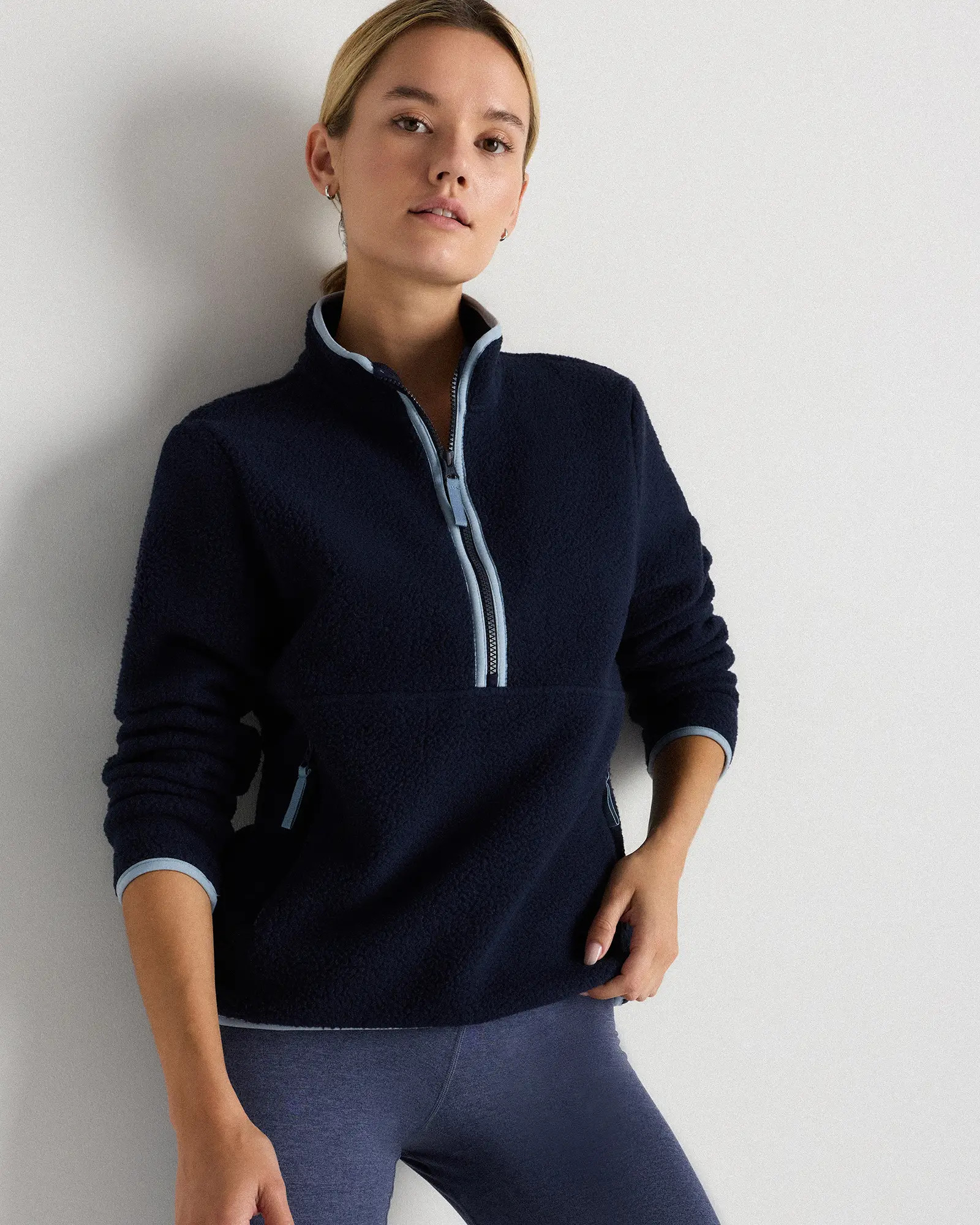 Sherpa Half-Zip Jacket | Quince