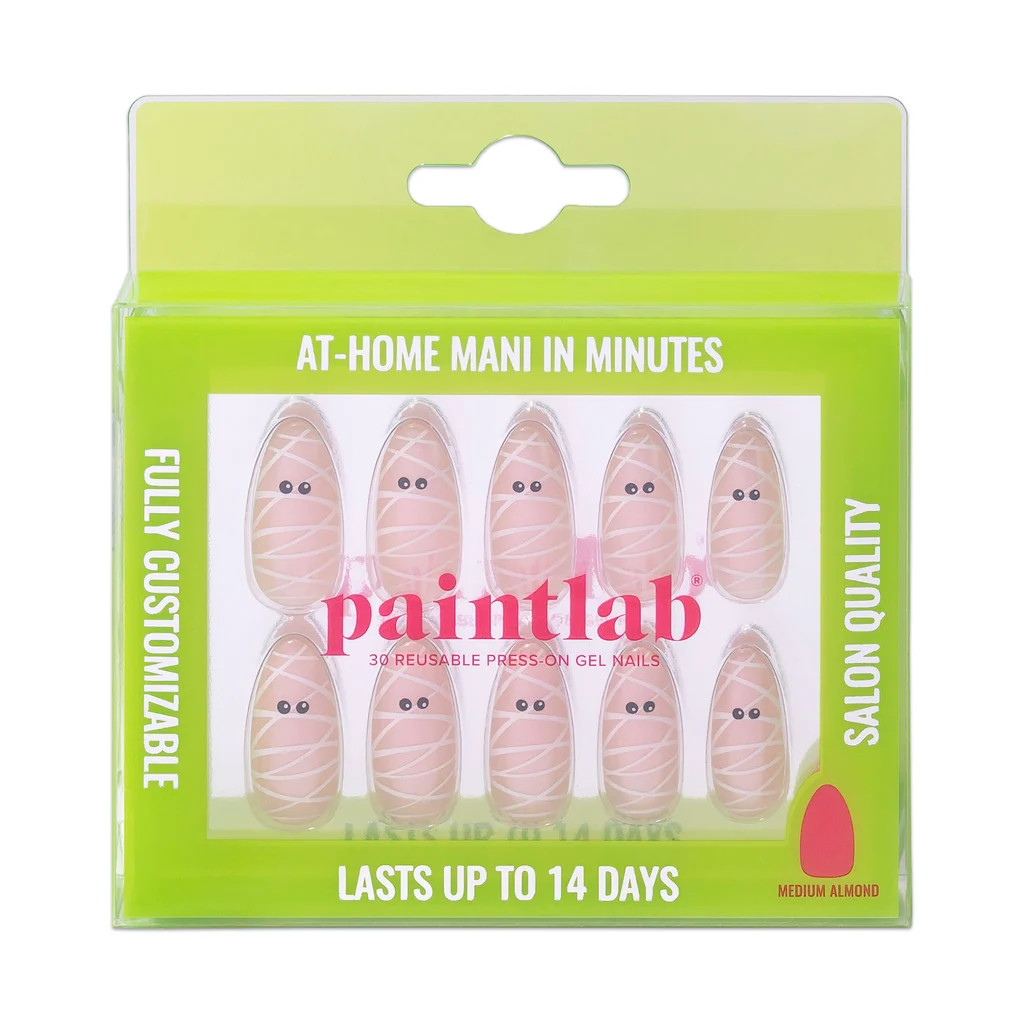 Mummy Glaze Almond Press On Nails | PaintLab