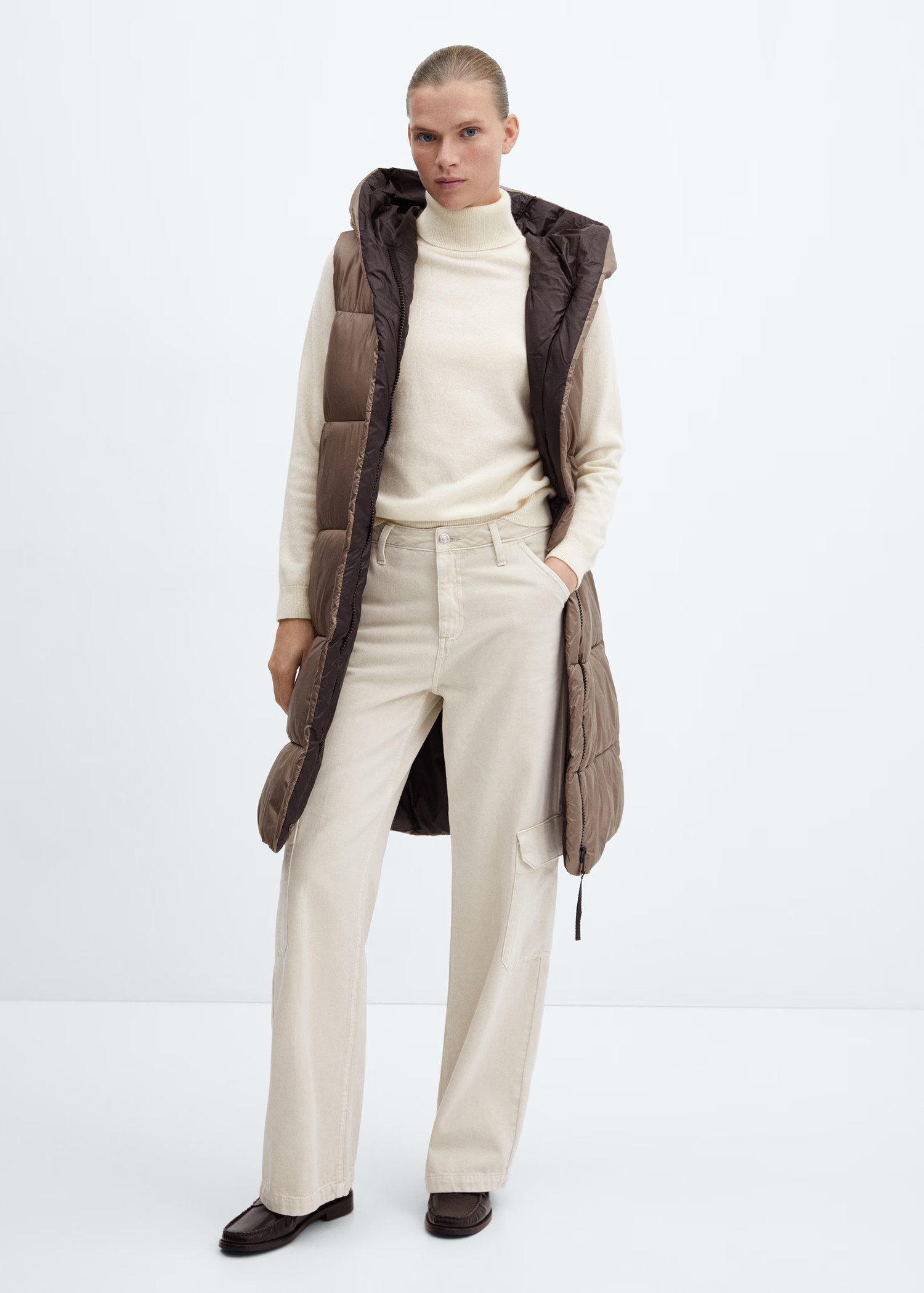 Long quilted vest | Mango (US/MX/AU)