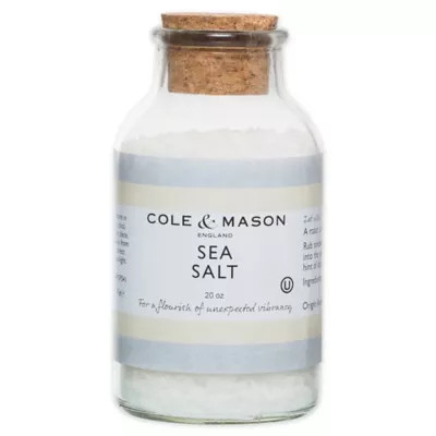 Cole & Mason 20 oz. Sea Salt Refill | Bed Bath & Beyond | Bed Bath & Beyond