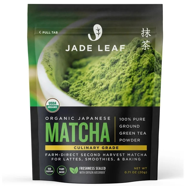 Jade Leaf Matcha Organic Japanese Culinary Matcha Powdered Tea, 0.7 Oz | Walmart (US)
