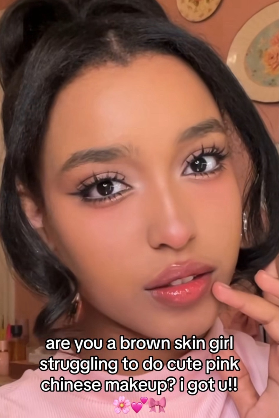soft pink chinese makeup look 💗

#LTKGala #LTKbeauty #LTKFestival