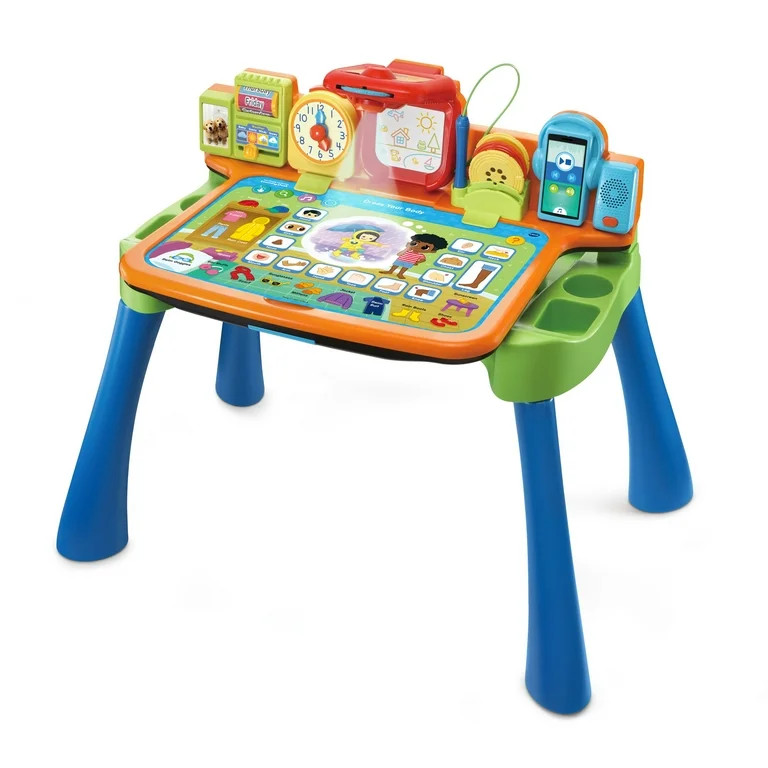 VTech Get Ready for School Learning Desk Alphabet Toys Baby and Toddler Toys - Walmart.com | Walmart (US)