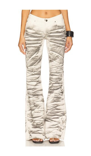 Jaded London Airbrush Drift Jean in Grey. - size 24 | Revolve Clothing (Global)