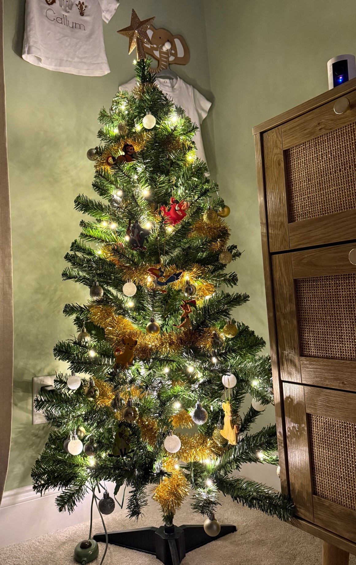 Hakauna Matata! My lion king obsessed twins are lovingggg their new lion king themed tree! Such cute and easy target/amazon finds to make your kids tree come to life! #christmas #christmastree #lionking #characters #ornaments #target #amazon #lionkingchristmas #characterchristmas 

#LTKHoliday #LTKFindsUnder50 #LTKKids