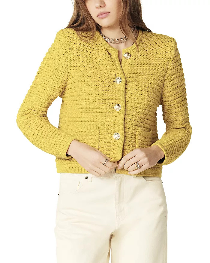 Gaspard Crewneck Cardigan Sweater | Bloomingdale's (US)