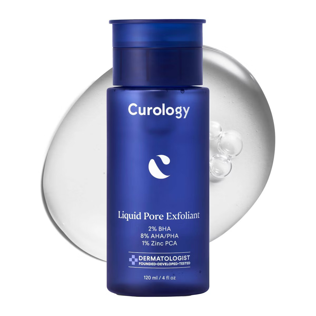 Curology Liquid Pore Exfoliant with 2% BHA, 8% AHA/PHA and 1% Zinc - 4fl oz | Target