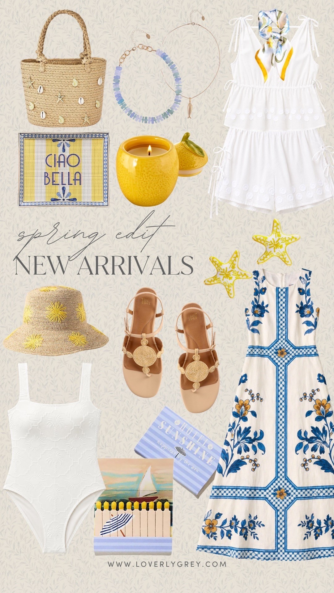These spring new arrivals are perfection! This color palette is giving major euro summer vibes! Love this aesthetic. Such affordable finds and some investment pieces as well!

Loverly grey, vacation dress, resort wear outfit ideas, Tuckernuck, Walmart style finds, tj maxx, white flowy shorts set women, yellow blue amalfi aesthetic

#LTKSeasonal #LTKTravel #LTKSwim