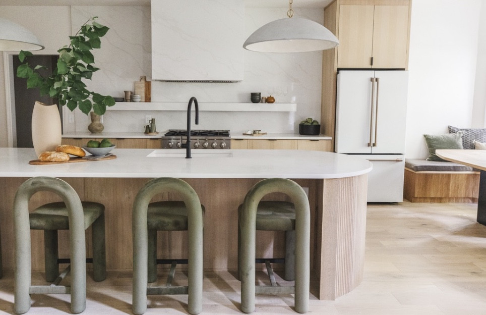Swooning over this kitchen that Mike and I just revealed for this week’s episode of #marriedtorealestate on  HGTV? Well here are the deets! Temi stools in green and the Elliot pendant in large.❤️

#LTKsalealert #LTKstyletip #LTKhome
