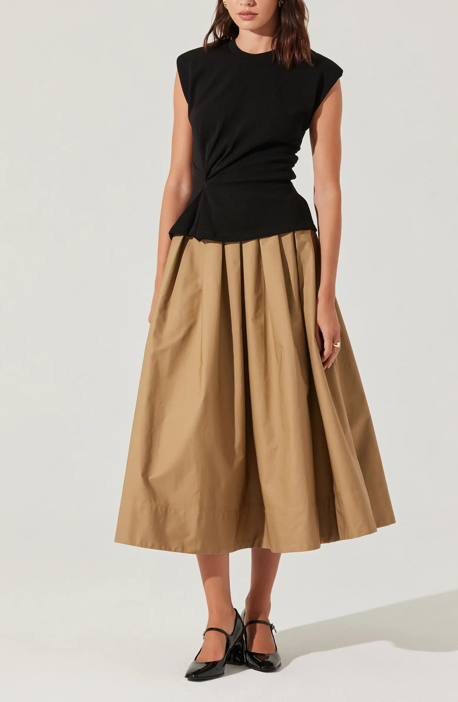 Pinched Fabric Top | Nordstrom