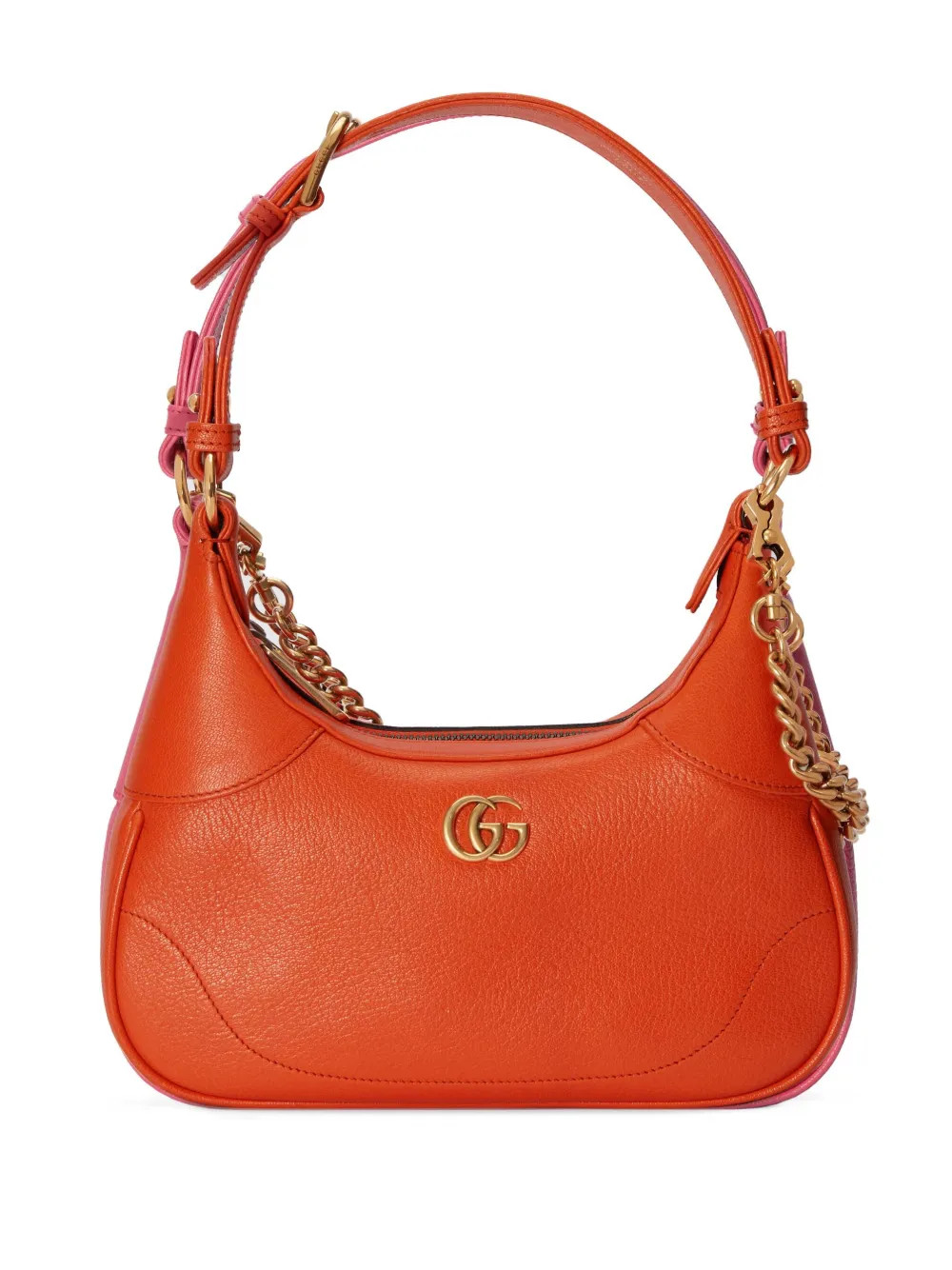 Gucci Small Aphrodite Shoulder Bag | Orange | FARFETCH | Farfetch Global